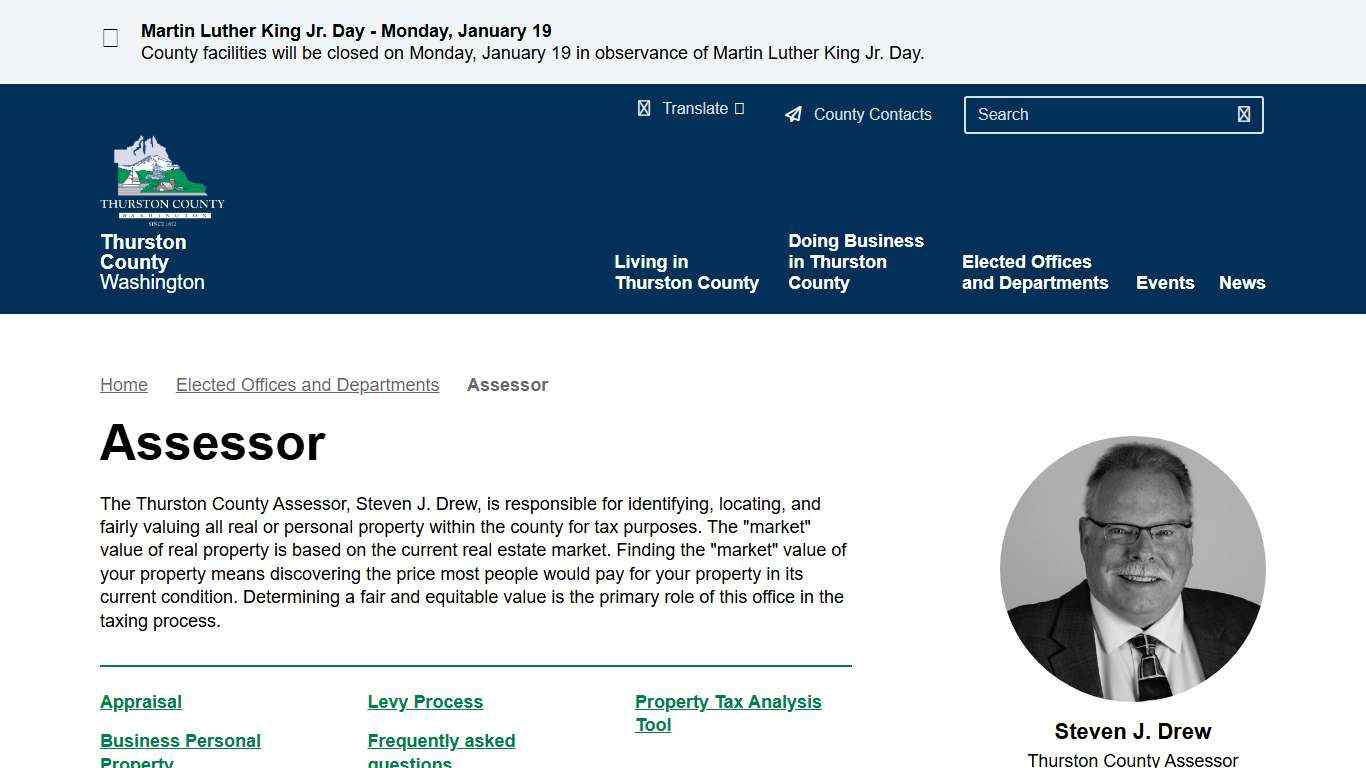 Assessor | Thurston County